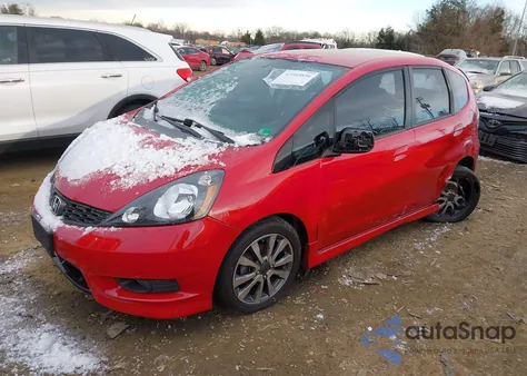2012 Honda Fit Sport z USA, uszkodzony, nr VIN JHMGE8H6XCC013721